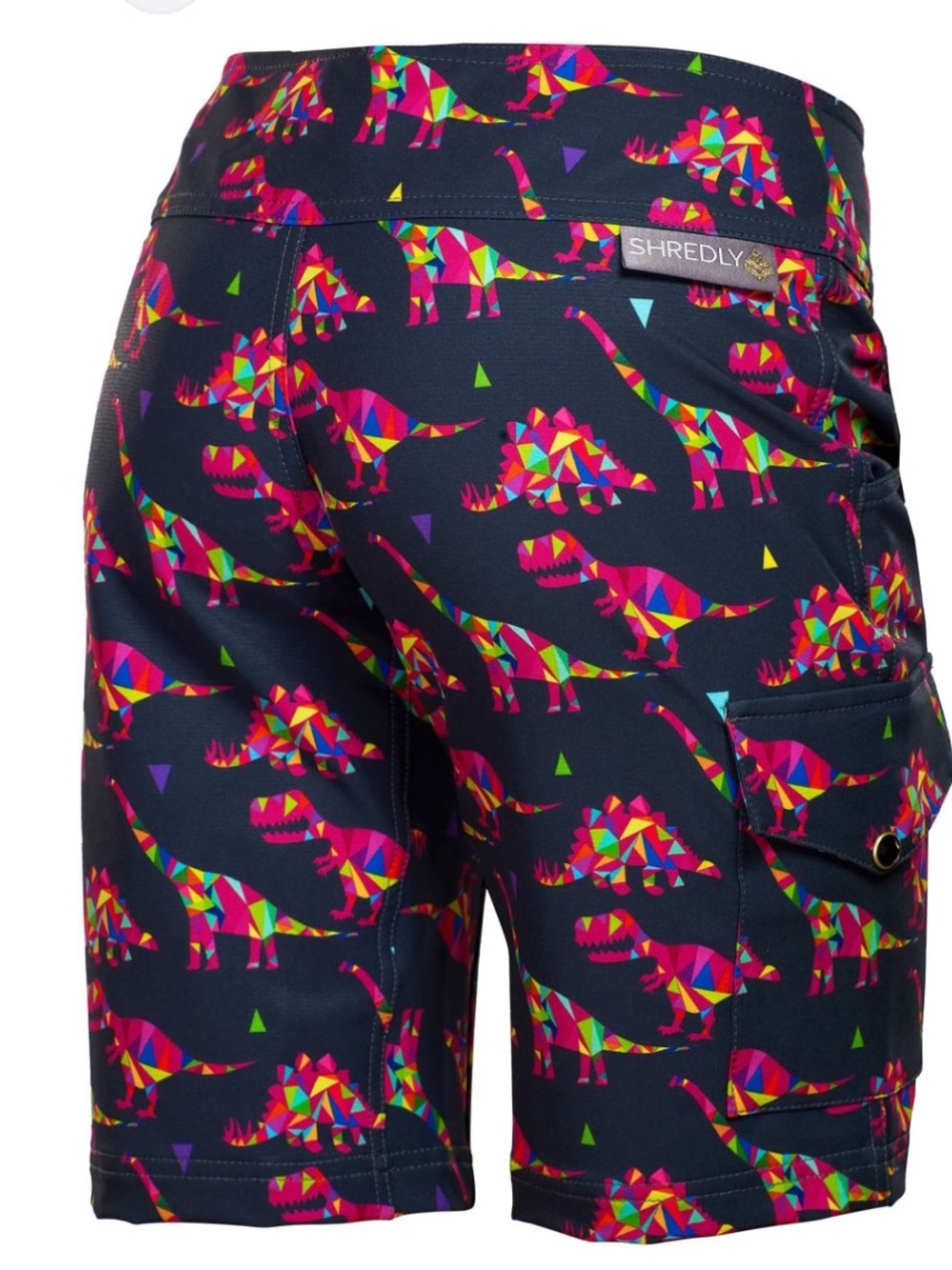 SHREDLY Jonesy MTB Mountain Bike Cycling Athletic Shorts In Dino Women’s Size 4 - Picture 3 of 14